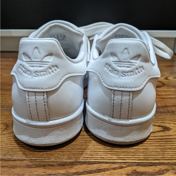 Adidas Originals White Stan Smith Sneakers - Picture 2 of 7
